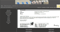 Desktop Screenshot of francois-und-kollegen.de