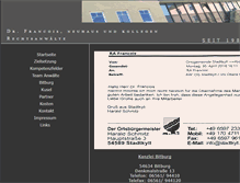 Tablet Screenshot of francois-und-kollegen.de